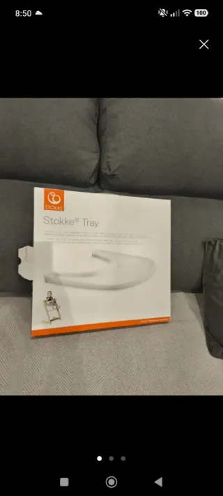 Adaptador y bandeja  Stokke Tripp Trapp Baby Set