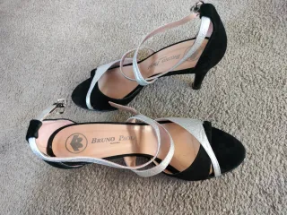 Sandalias Bruno Paoli Negro/Plata