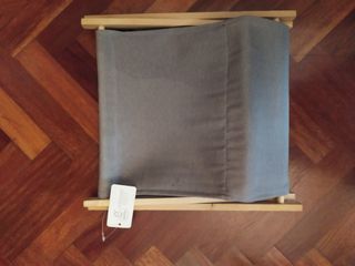 Revistero plegable tela y madera