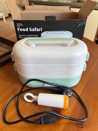 Fiambrera eléctrica Food Safari 2 bandejas
