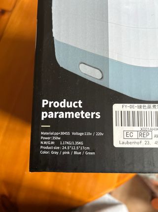 Fiambrera eléctrica Food Safari 2 bandejas