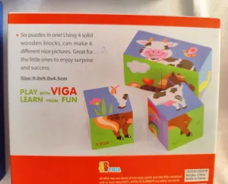 Lote Puzzles y Encajables Infantil 2-3 Años