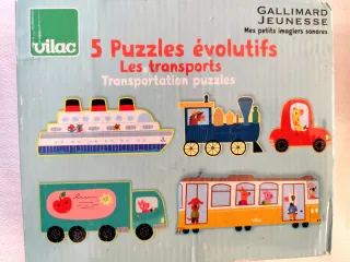 Lote Puzzles y Encajables Infantil 2-3 Años