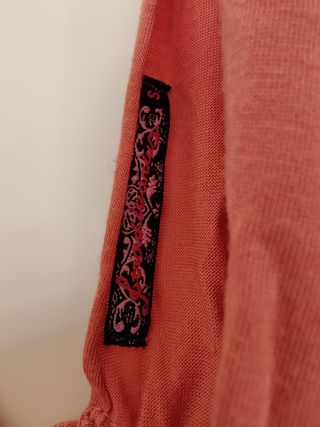 Blusa Stradivarius Talla S Naranja