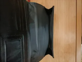 Porta documenti Porsche in pelle nera