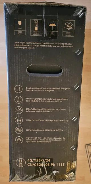 Patinete Eléctrico Xiaomi 4 Lite 2ª Gen