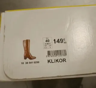 Botas de tacón Eram talla 39
