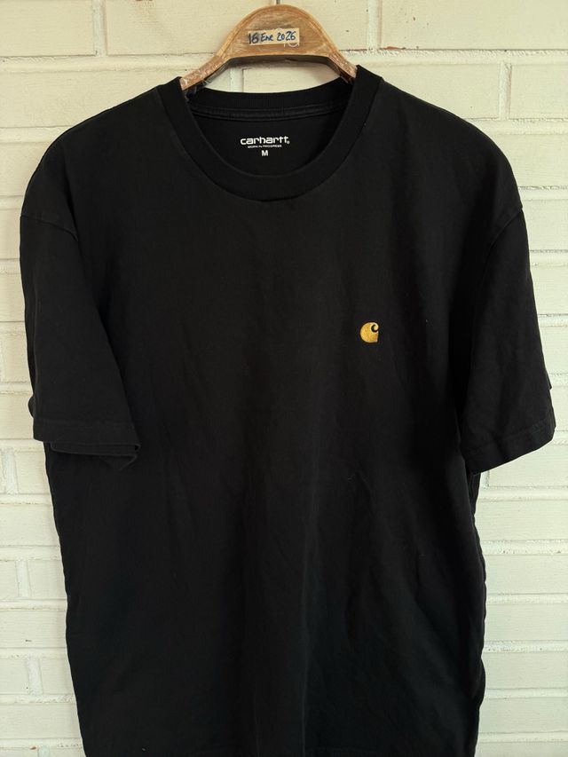 CARHARTT camiseta negra manga corta talla M