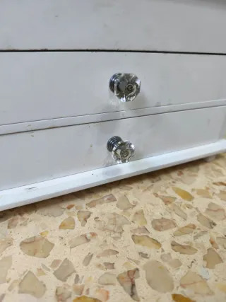 Joyero de madera para restaurar