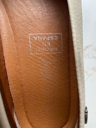 Bailarinas cuña beige