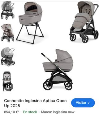 Cochecito Inglesina Aptica año 2018