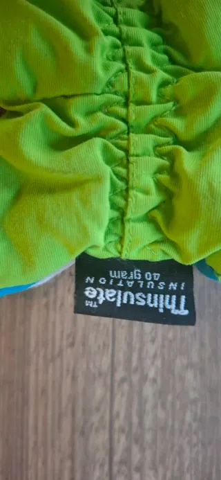 Manoplas Nieve Niño Thinsulate Azul y Verde