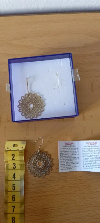 Pendientes Cristian Lay Oro