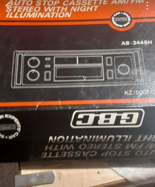 Stereo Auto Cassetta Vintage