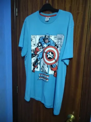 Camiseta Capitán América Marvel XL