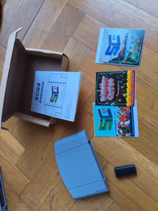 Nintendo 64 Completa Gris y Azul