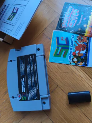 Nintendo 64 Completa Gris y Azul