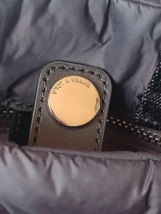 Bolso Bimba y Lola negro acolchado