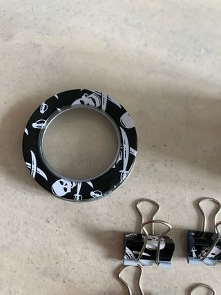 Graffette con teschio pirata