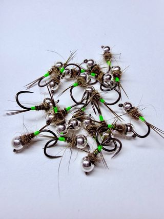 Pack 30 Perdigones y Ninfas Pesca Mosca