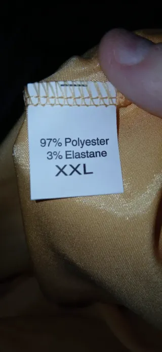 Blusa melocotón satén XXL