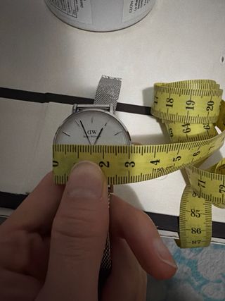 Reloj Daniel Wellington Plata/Blanco