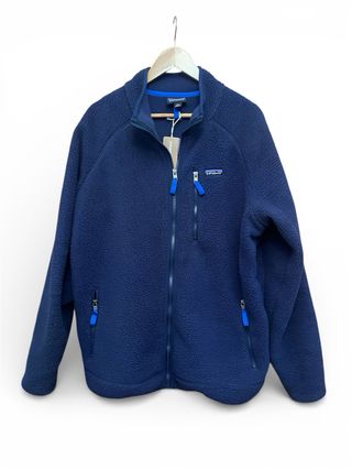 Forro polar Patagonia azul hombre