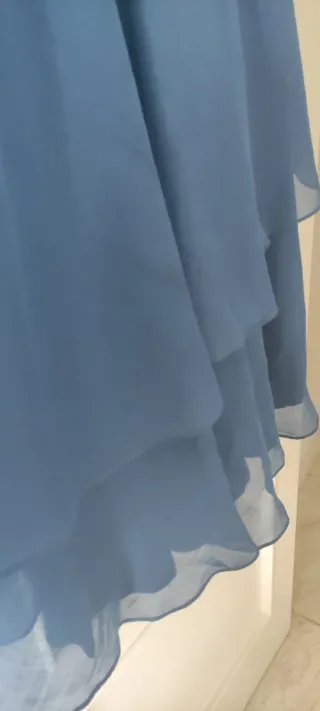 Vestido de fiesta azul