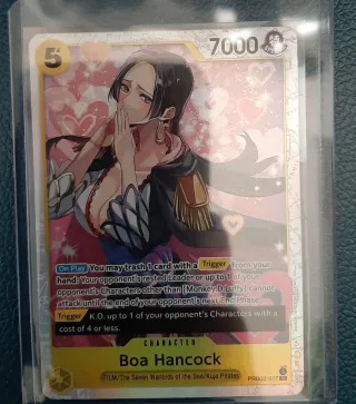 Carta One Piece Boa Hancock PRB02-017