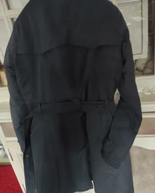 Gabardina Woolrich Blu Taglia L