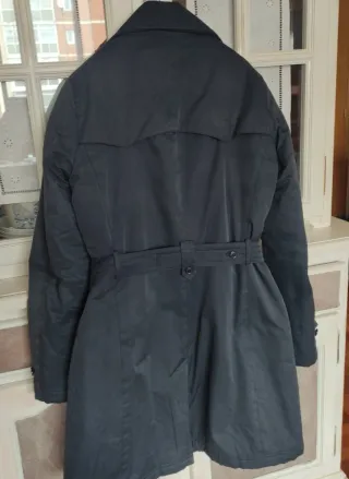 Gabardina Woolrich Blu Taglia L