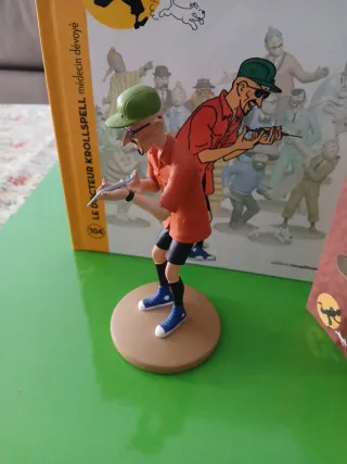 Figurina Tintín Dr. Krollspell Nº 104