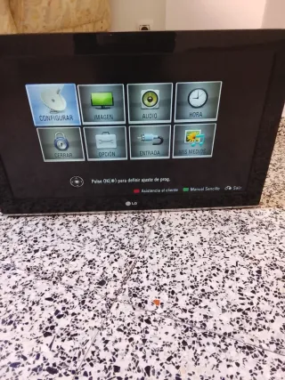 Televisión Plasma LG Negra Funciona Perfectamente