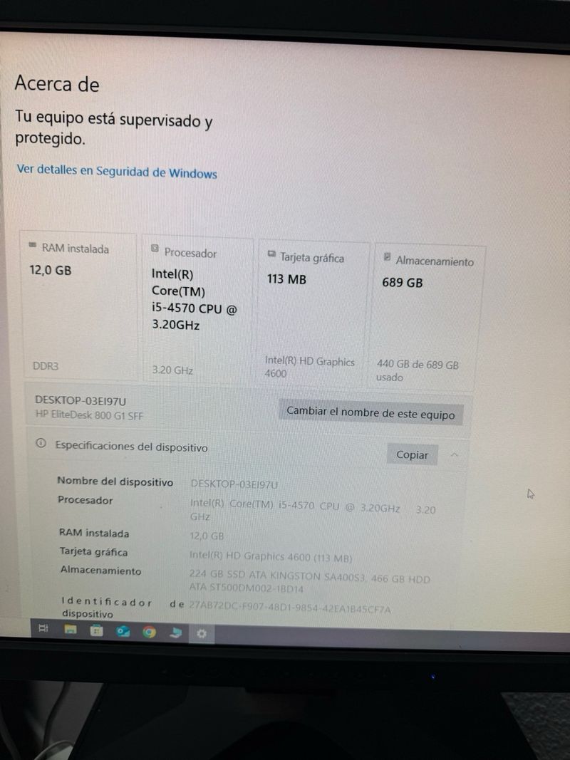 Lote Ordenador HP + Pantalla 26 afbeelding 5