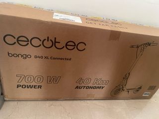 Patinete Eléctrico Cecotec Bongo D40 XL