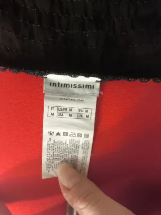 Picardías Intimissimi Negro Talla M