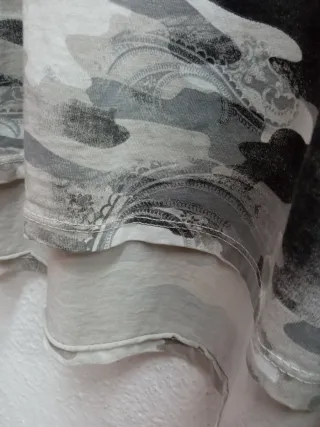 Camiseta militar Smile talla única