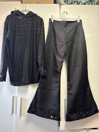 Disfraz Hippie Años 70 Brillante