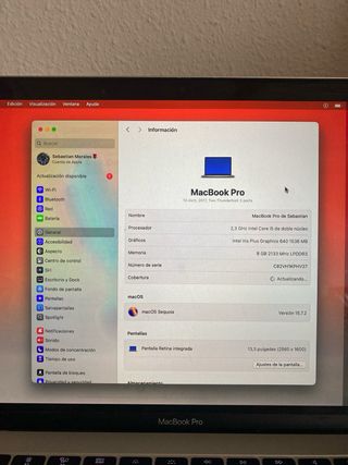 Macbook Pro 13’ 2017 - Leer descripción