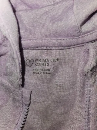 Vestido de praia com fecho  6-9M