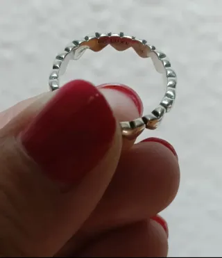 Anillo Pandora Corazones