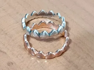 Anillo Pandora Corazones