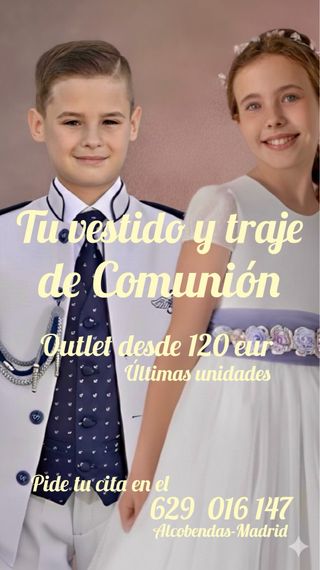 Vestido y traje de Comunión outlet