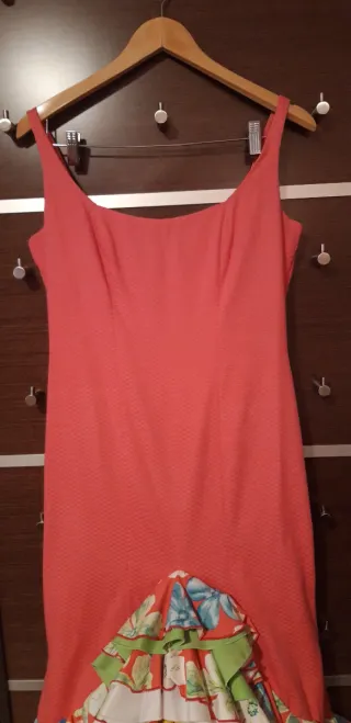 Traje Flamenca Piqué Talla 40