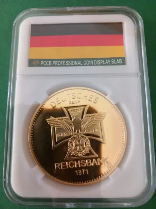 Moneda de oro alemana Reichsbanks