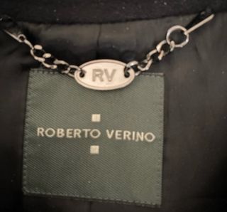 Abrigo Negro Roberto Verino