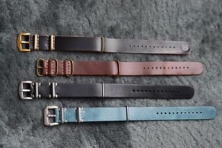 Lote 4 cinture in pelle 22mm