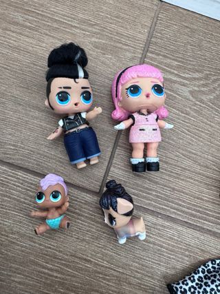 Muñecas LOL Set 4 Figuras