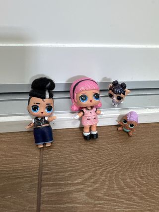Muñecas LOL Set 4 Figuras