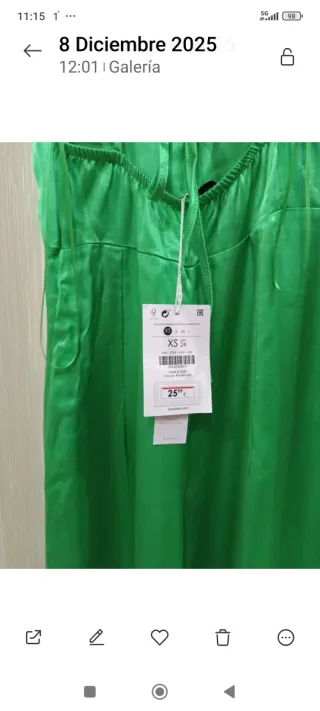 Mono largo Bresca verde